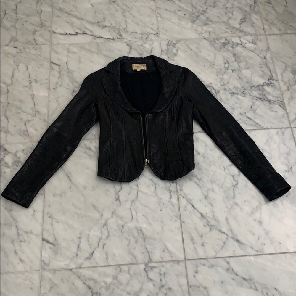 Elizabeth & James/Bergdorg Goodman Leather jacket